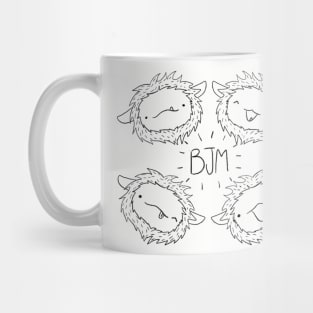 The Faces of BJM Mug